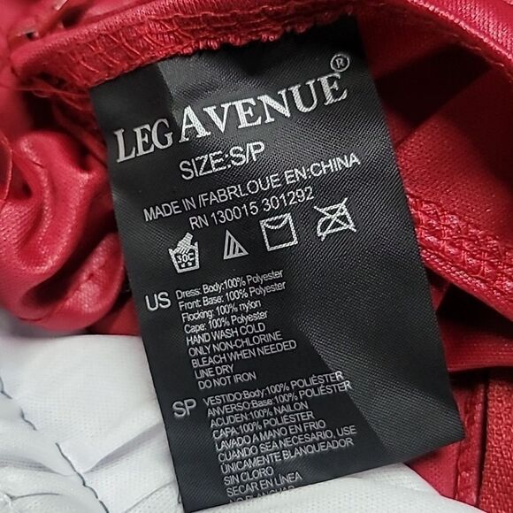 Leg Avenue Gothic Red Riding Hood Halloween Costume Women's Size Small - Picture 6 of 11